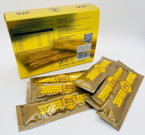 Golden .,Honey,. 12 pack 20g (Royal)