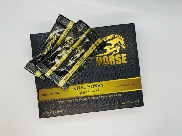BLACKHOSRE3.webp 10G Honey Pack - Black Horse 24 Sachets