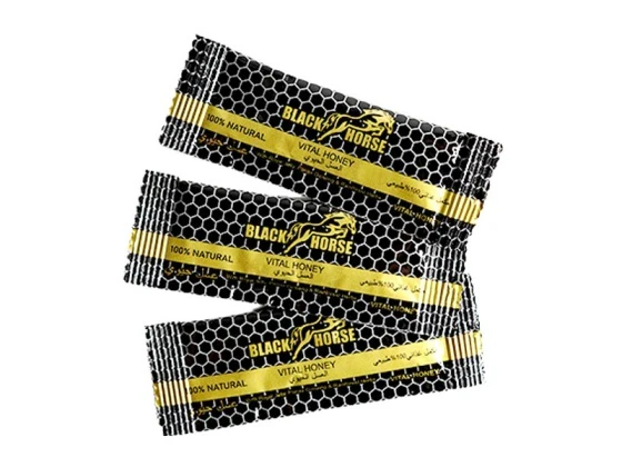 bh.webp 10G Honey Pack - Black Horse 24 Sachets