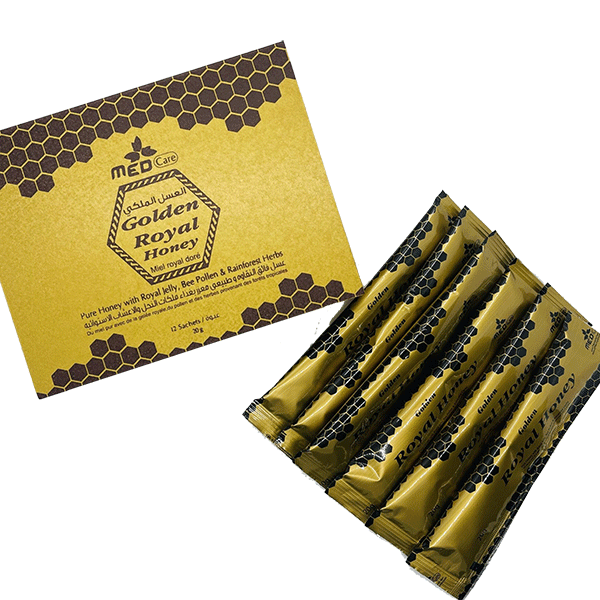 grh.png Golden Royal Honey 12 pack 20g Each
