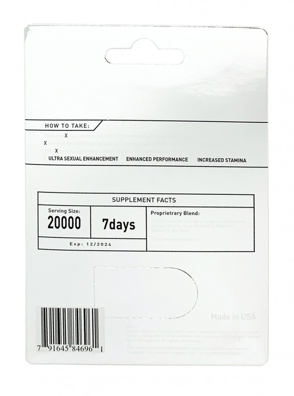 x-zen-male-sexual-enhancement-capsules.jpg 20 Count "X",..Platinum,.." 20,000 Supplement (Wholesale)
